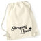 Huuraa Rucksack Shopping Queen Geschenk 12 Liter Natural Baumwolle Shopping Queen Accessoire