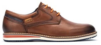 Pikolinos Zapatos Cordones en Cuero Avila para Caballero Color Cuero