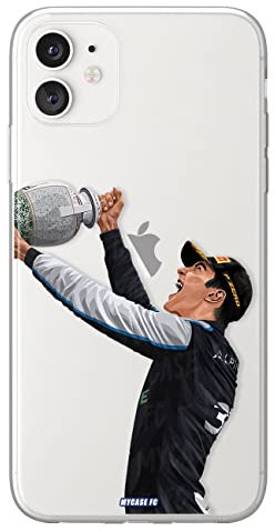 MYCASEFC Coque F1 Formule 1 Esteban Ocon Huawei Y6 2017 en Silicone. Housse de F1 Formule 1 pour Smartphone Imprimée en France en TPU
