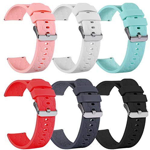 RuenTech Uhrenarmbänder Ersatzarmband für Vodafone TCL MT40 Smartwatch-Armband, hautfreundliche weiche Silikon-Schnellverschlussschnalle, Smartwatch-Zubehör