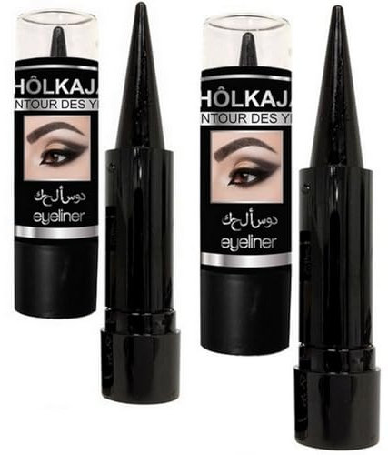 2 x Eyeliner kajal Khôl nero intenso