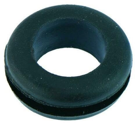 20mm Cable Open Style Rubber Wiring Grommet DIY (Pack of 10)