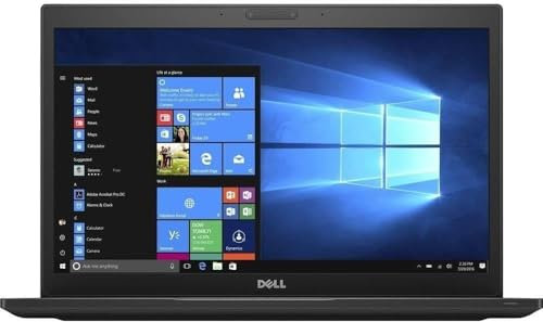 Dell Latitude 7480 14 Business Laptop, FHD(1920x1080), Intel Core i5-6300U 2.40-3.0GHZ, 16GB DDR4 RAM, 256GB Solid State Drive, Windows 11 Pro (Renewed)