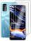 FWKDWHPH 3 Piezas Vidrio Templado compatible con Realme 7 Pro y 2 Piezas Protector de Lente de cámara,Dureza 9H, Antiarañazos, Sin Burbujas,HD Protector de pantalla