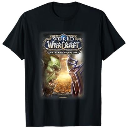 World of Warcraft Battle For Azeroth Vintage Logo T-Shirt