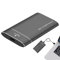 External Hard Disk Drive - 500GB Portable Hard Drive, Ultra Slim Hard Drive, Pocket Size Backup HDD, Hard Disk Expansion, Slim Portable External Hard Drive HDD Compatible for Games PC Laptop
