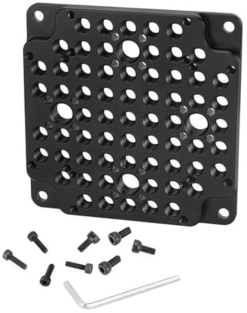 Multipurpose Cheese Plate Quick Release Baseplate For 75mm VESA Monitors Cheese Plate VESA Camera Plate