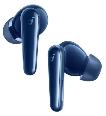 soundcore Liberty 5 by Anker, Noise-Cancelling Wireless Earbuds, 2x Stronger Voice Reduction, Real-Time Adaptive Noise Cancellation, Fast Charging, Dolby Audio, 6-Mic AI Clear Calls