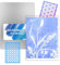 gocreate 9 x 12 Large Gel Plate Tin Box Storage Gel Printing Plate with Stencils Printmaking Supplies for Monoprints, Arts and Mix Media