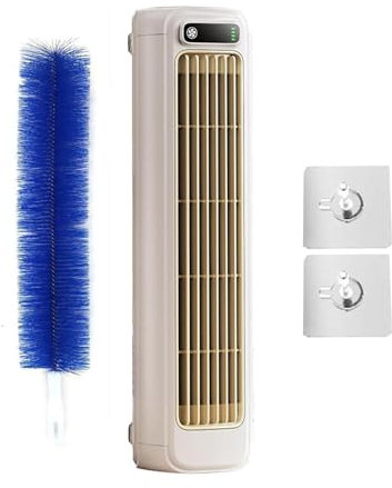 Portable Air Conditioner 3 Speeds Small USB Rechargeable Mini Wall Mounted Air Conditioning Unit, Enjoy A Quick, Natural, And Healthy Cool Down, Air Cooling Fan Airconditioning for Bedroom (White)