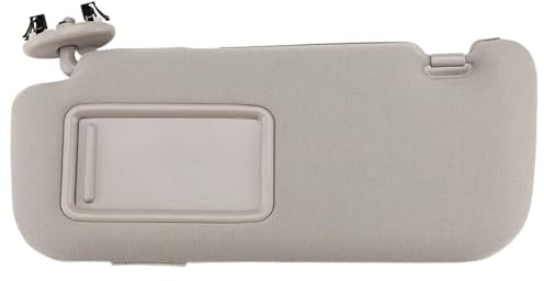 SROUPSUTKK Visera Interior for Toyota Auris Corolla 2007-2013 for Espejo, Parasol for Lado Izquierdo del Conductor, Color Gris Visera Interior para el Sol