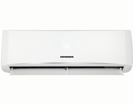 Heinner HAC-HSN12WH++ Split-Klimaanlage Weiß, 12000 BTU, Inverter, A++ Kühlung, A+ Heizung, Wandmontage, Turbo, iFEEL, Smart, Sleep, Economy, Dimmer, 8°C-Heizfunktion, Silence, 24h Timer, Auto-Restart