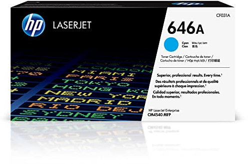 HP 646A CF031A Cyan Original LaserJet Tonerkartusche