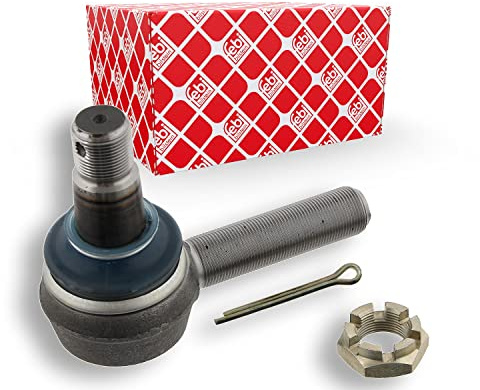 febi bilstein 28411 Spurstangenendstück mit Kronenmutter und Splint, 1 Stück