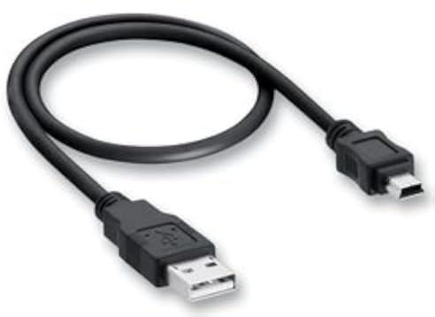 Mastercables USB A to Mini-B 5 Pin Cable - Works with External Hard Drives, MP3 Players, Cellphones, Digital Cameras-Works with Western Digital,LaCie,Toshiba Portable Hard Drives Length -1 Foot
