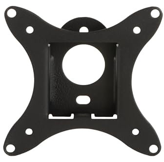 LINK LKBR14 Support Mural orientable pour TV LED/LCD de 14 à 27 jusqu'à 25 kg et Vesa 75 x 75 cm, 100 x 100 cm, Noir