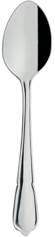 Grunwerg Dubarry Coffee Spoons COSDBR, 18/0 Stainless Steel, Set of 12, Durbarry