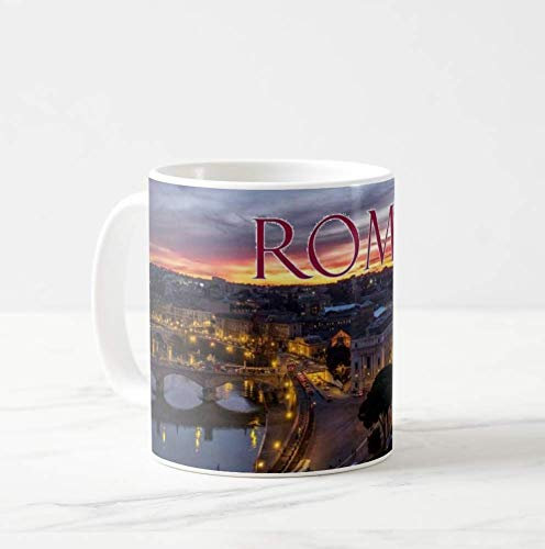 Idea Regalo Tazza Personalizzata Mug Souvenir - Roma - Rome - Capitale - Vaticano - Altare della Patria - TEVERE - 1 - Idea Regalo