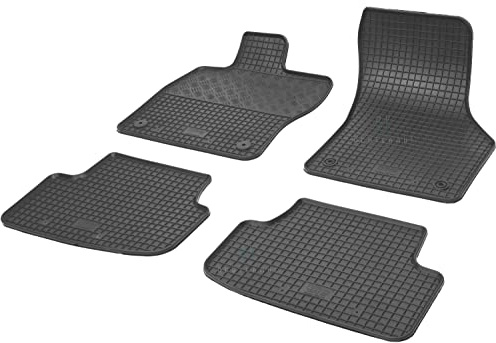 Gummimatten Fußmatten Gummifußmatten RIGUM geeignet für VW Golf VII Variant ab 2013 Perfekt angepasst + Magic Eraser