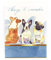 Punch Studio Dog Trio Pocket Notizblock (46711)