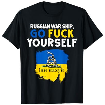 Russian Warship Go F Yourself T-Shirt