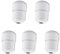 THETAG 5 PCS Blind Cord Connector, Metal Pull Cord Ends for Blinds, Light Pull Cord Joiner, Roman Blind Kit, Ceiling Switches, Shower Blinds, Fan Cord Pull, Durable Zinc Alloy, 12mm D