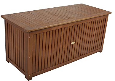 Lomadox Auflagenbox Gartenbox Box aus Akazie