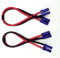 LINSYRC 2 Stücke EC5 Männlich Stecker auf EC5 Buchse Adapter RC Verlängerungs Kabel 30CM 10AWG für RC Flugzeug Batterieladegerät
