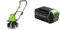 Greenworks G40TL Cordless Cultivator, Front Tine Tiller Rotavator, 25cm Working Width, 13cm Tilling Depth WITHOUT 40V Battery and Charger, 3 Year Guarantee & 40V Battery G40B4
