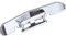 Schmaler Reißverschluss-Nähfuß 4125657-45 kompatibel mit Husqvarna Viking Group 1-8 und D Modellen Metall schmale Reißverschlussfüße Silber