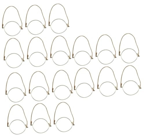 ABOOFAN Lieferungen 18 Stk Einmachglas Kann Handhaben Anschließen Laterne Gewöhnliche Drahtbügel