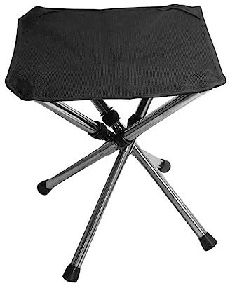 Handbag Folding Stool Tripod Telescopic Camping Stool Outdoor Lightweight Chair with Storage Bag