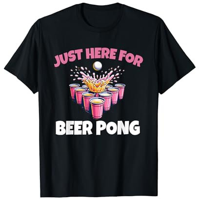 Bierpong-Trinken, College-Party, Beerpong T-Shirt