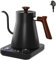 Variable Temperature Cordless Kettle,0.9L Electric Gooseneck Kettle with Temperature Control and LED Display,Stainless Steel Pour-Over Coffee and Tea Kettle with Rapid Boil & Temperature Hold (Black)