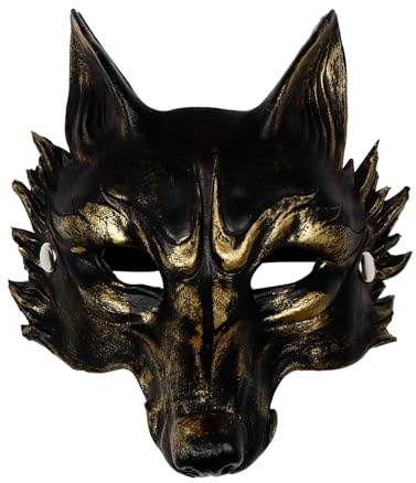 keland Masque Loup Realiste Masque Loup garou Masque Halloween Adulte Femmes Hommes