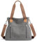SNUG STAR Handtasche Damen,Canvas Tasche Damentasche Multi-Color-Striped Umhängetasche Damen Groß Schultasche Canvas Shopper Tasch Muttertag Geschenk Hobo Bag (G stylen)