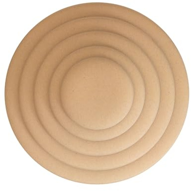 ORIISIN Runde Töpferformen für Handbauplatten, 5 Stück, Töpfereiformen für Ton, Keramikformen, Slump-Formen für Töpferei, Keramikteller, Töpfereiformen