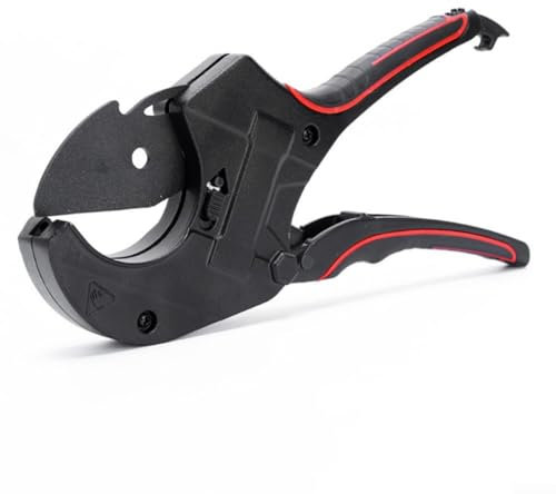 Tagliatubi facile da usare in PVC, forbici per tagliare tubi in plastica, adatte per impianti idraulici e irrigazione (grande)