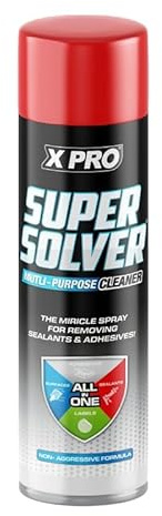 XPRO Super Solver Sealant & Adhesive Cleaner 500ml | The Miracle Spray For Removing Sealants & Adhesives with Non-Aggresive Formula