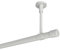 INTERDECO Gardinenstange (Deckenmontage) 20 mm Ø Weiß Typ 10193133 AZA, 160 cm