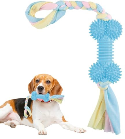 Hundespielzeug, Kauknochen für Welpen und Zahnpflege-Spielzeug für zahnende Welpen, Für HundeSpielzeug, Interaktives kauknochen Hunde Spielzeug Für Große Mittelgroße Hunde und Welpen