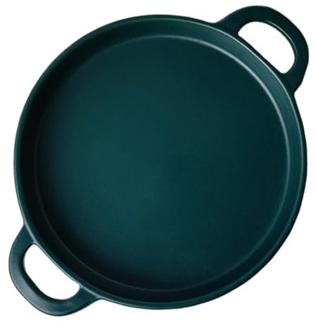 Cabilock Teglia da Forno in Ceramica Ad Alta Temperatura per Barbecue da Forno Conduzione Uniforme del Calore