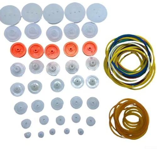 Gummi-Antriebsrollen in verschiedenen Größen, geeignet für Modellbau