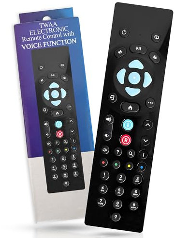 Original Universal-Fernbedienung mit Sprachsuche - Kompatibel mit Sky Q 1TB, 2TB und Sky Q Mini Box - Bluetooth Fernbedienung - Schwarz