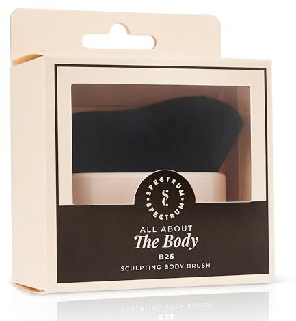 Spectrum The Sculpting Body Brush | Outil ultime pour contour du corps liquide et crème et finition éclatante | Végétalien et sans cruauté envers les animaux