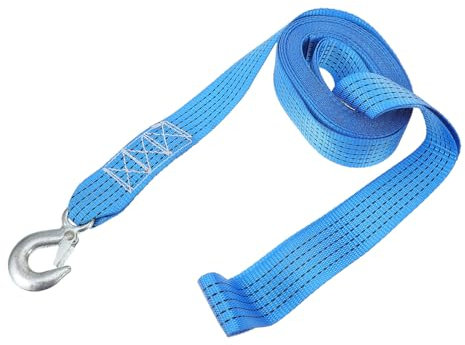 HIAKDOFT 6M Treuil de Remorque Robuste pour Bateau pour Remorquage Traction de Véhicules