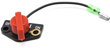 Interruttore di arresto motore a un filo On-Off adatto for Robin Switch BTL-EY20 Interruttore di spegnimento fiamma for pompa dell'acqua del motore a benzina for auto