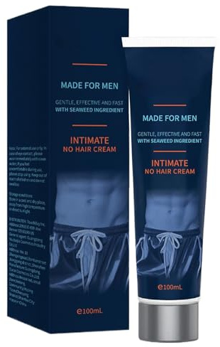 Patifirst Haarentfernungscreme Für Männer,Intimbereich Enthaarungscreme,Beruhigendes für Beine Arme Brust Bikini Schultern Achseln | Sensible Haut Sportler