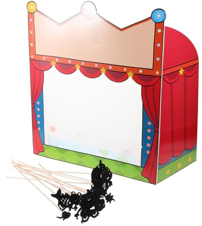 Supvox Schattenspiel Bastelset Für Kinder Selbstgemacht Fingerfamilienpuppen Puppentheater Requisiten Kreatives Puppenspiel Chinesisches Schattentheater Lernspielzeug Wissenschaftliches Experiment