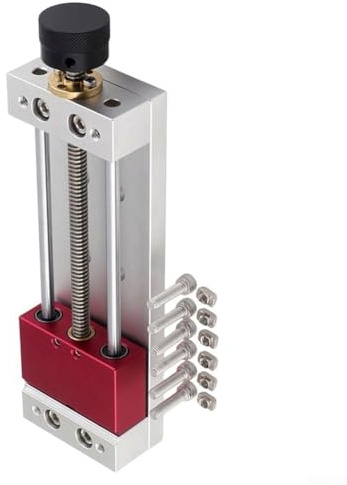 Aluminium CNC Bohrschraubstock LTY-59100, Tischbankschraubenklemme, Schraubstock, verstellbare Klemmung für DIY handgefertigte Projekte und Schweißtischbefestigung